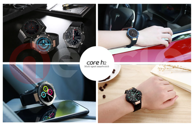 Wear it your style- Core H2 Smartwatch