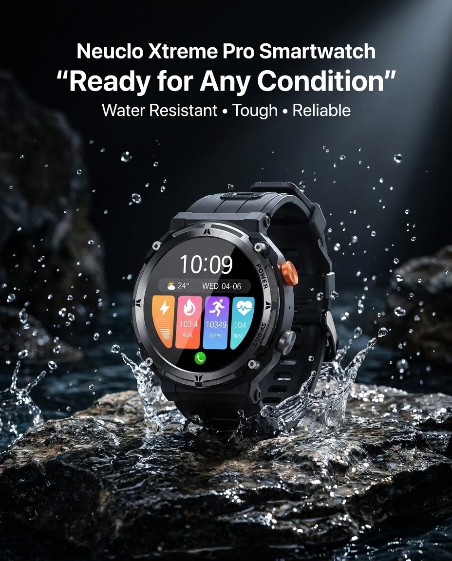 Neuclo Xtreme Pro Smartwatch