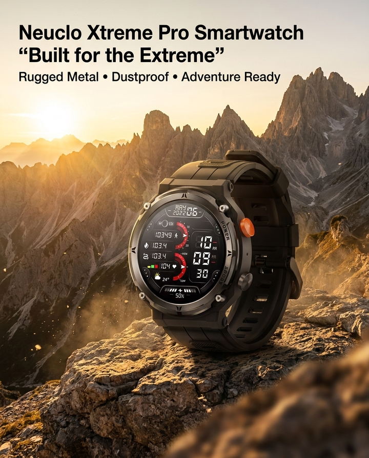 Neuclo Xtreme Pro Smartwatch