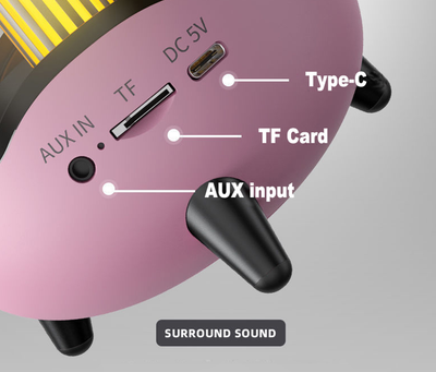 Neuclo Firefly Bluetooth Speaker